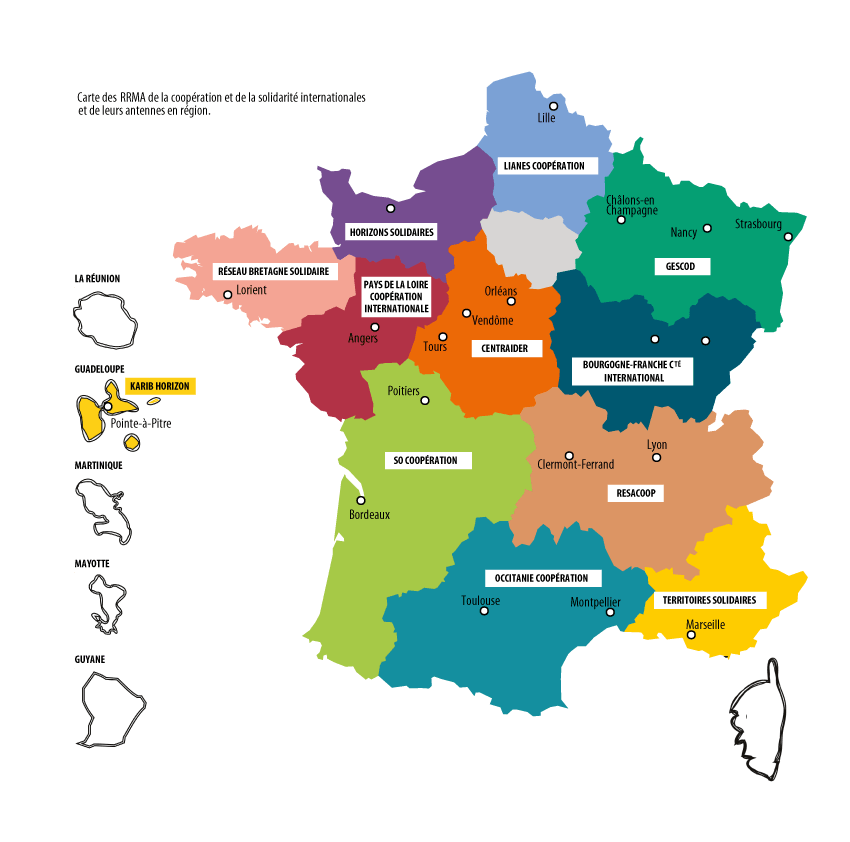 Carte RRMA