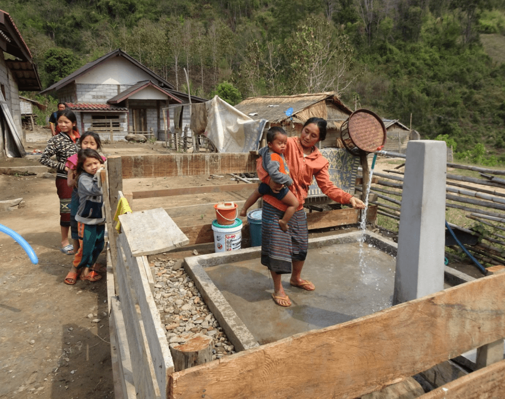 Projet de coopération de la Région Centre-Val de Loire au Laos sur l'accès à l'eau - Crédit Photo : Région Centre-Val de Loire